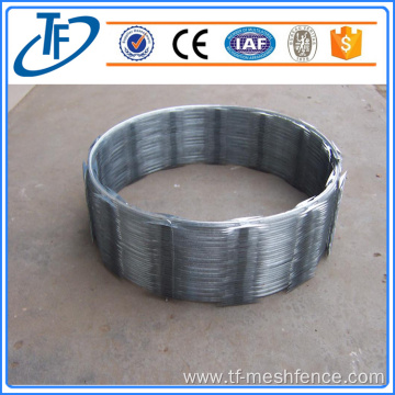 BTO-22 galvanized concertina razor wire